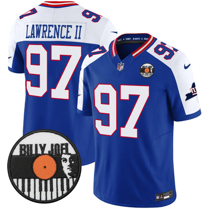 Men's Billy Joel × New York Giants Vapor Limited Jersey - All stitched