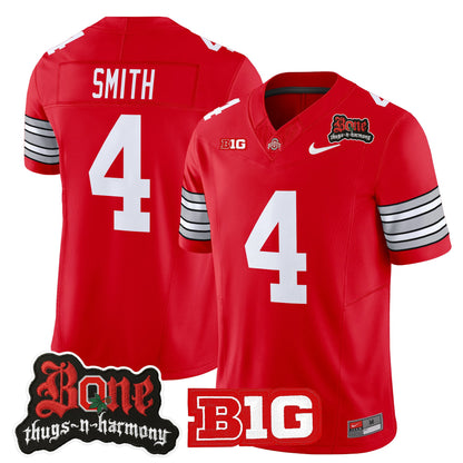 Men's Ohio State Buckeyes x Bone Thugs-N-Harmony Vapor Limited Jersey - Heritage Stripe Edition - All Stitched