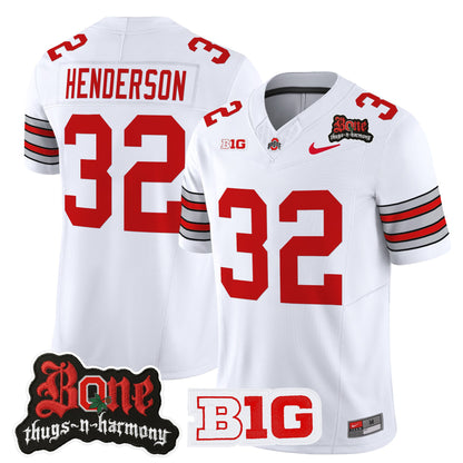 Men's Ohio State Buckeyes x Bone Thugs-N-Harmony Vapor Limited Jersey - Heritage Stripe Edition - All Stitched