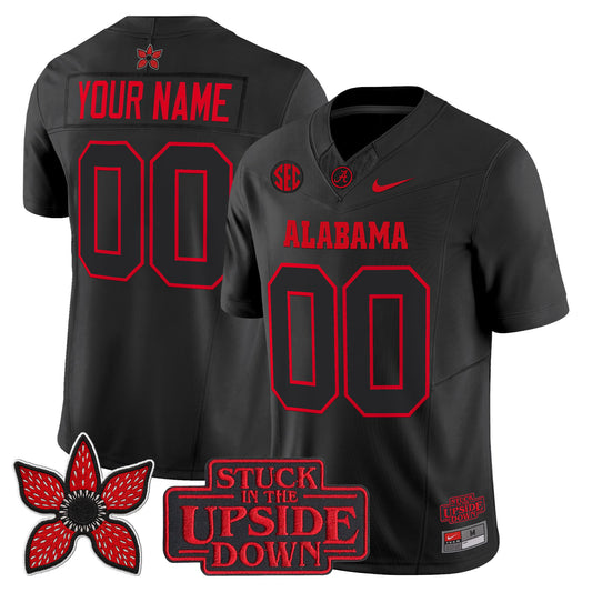 Alabama Crimson Tide 'Stranger Things Edition' Vapor Limited Custom Jersey - All Stitched