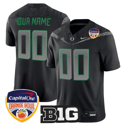 Oregon Ducks 2026 Orange Bowl Vapor Limited Custom Jersey - All Stitched