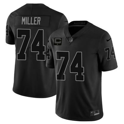 Raiders 2024 Vapor Limited Jersey TLA - Black Limited - All Stitched