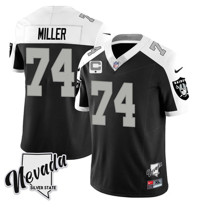 Raiders 2024 Vapor Limited Jersey TLA - Nevada Silver State - All Stitched