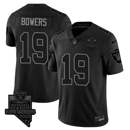 Raiders 2024 Vapor Limited Jersey TLA - Black Limited - All Stitched