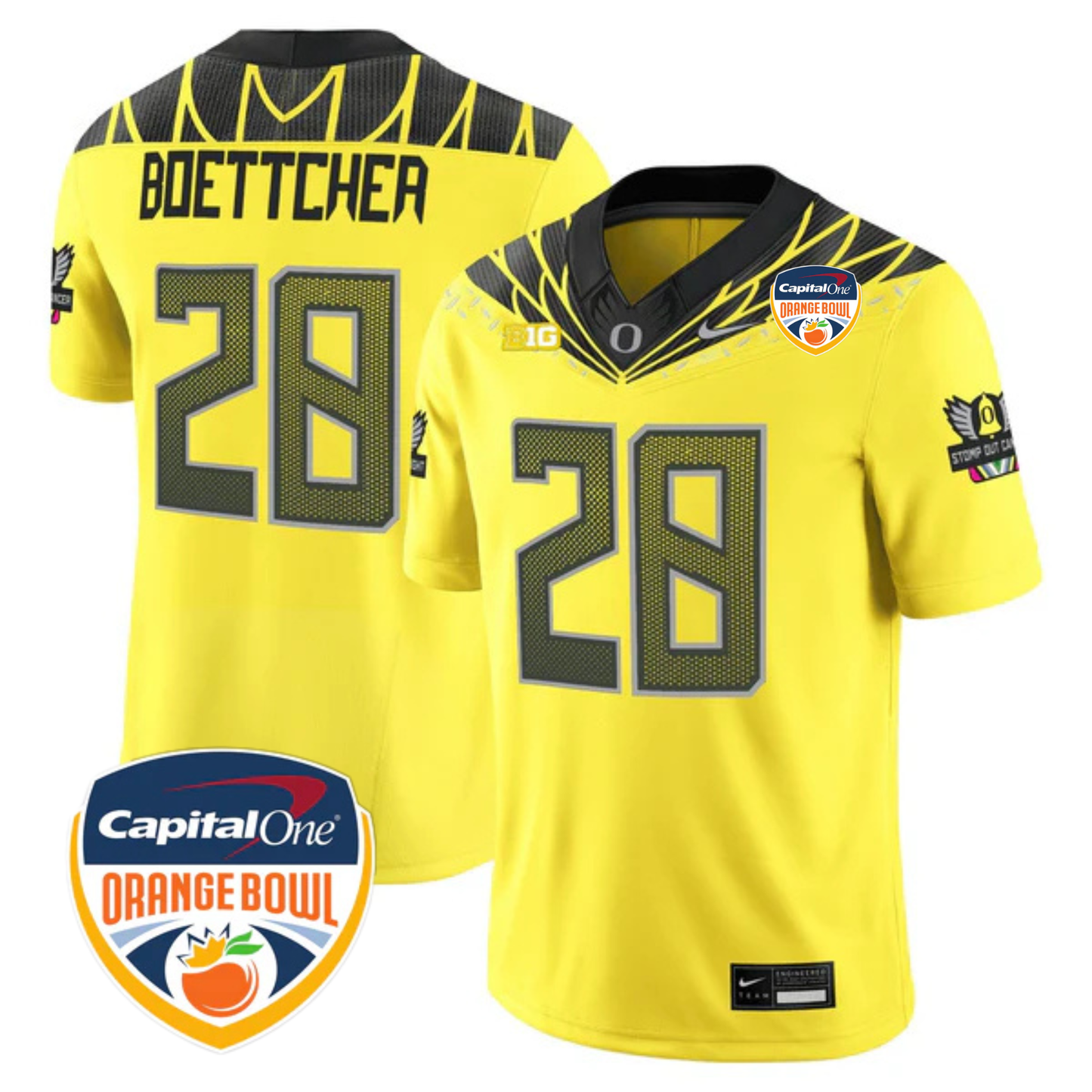 ORE 2025 Vapor Limited Football Jersey - Orange Bowl - All Stitched