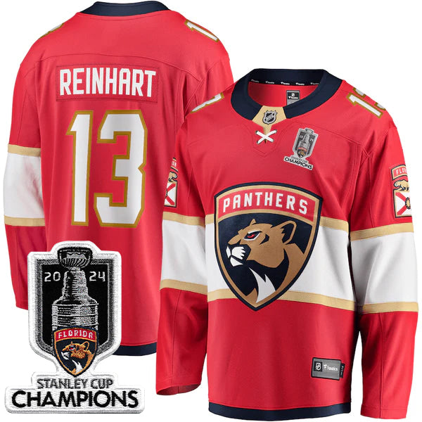 Florida Panthers 2024 Stanley Cup Champions Jersey - All Stitched
