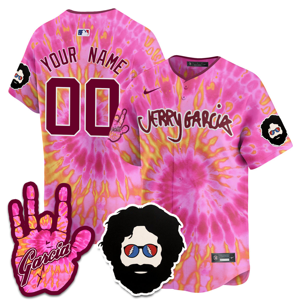 Custom Name - Jerry Garcia Tribute Night Limited Jersey