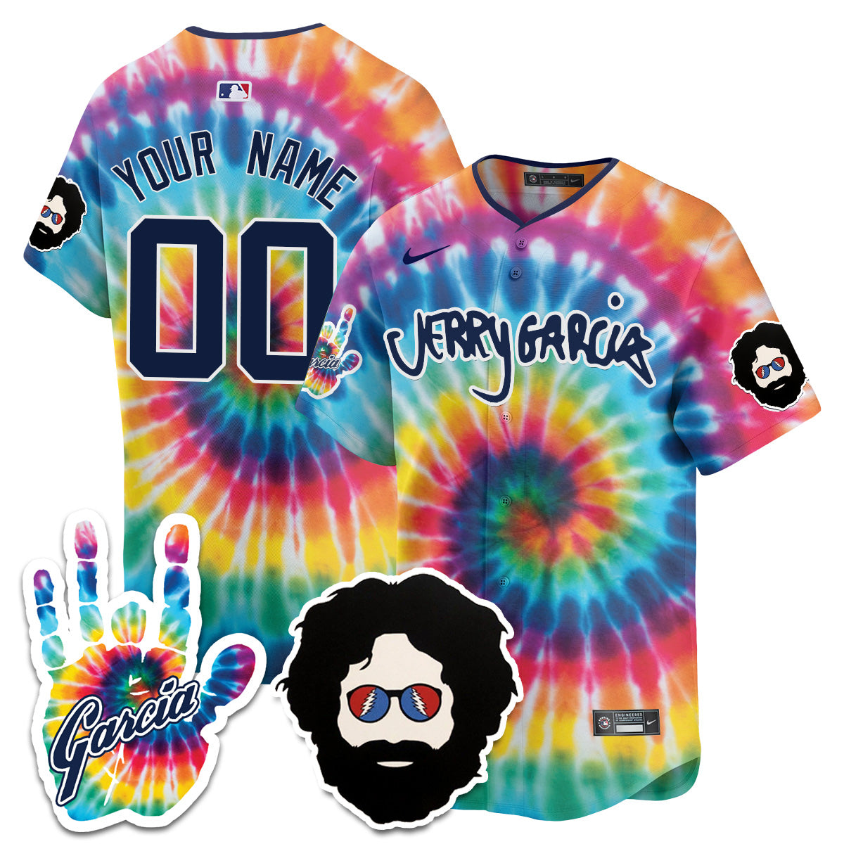 Custom Name - Jerry Garcia Tribute Night Limited Jersey