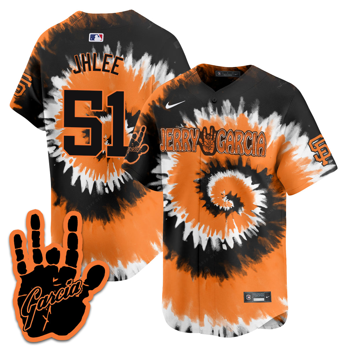 Giants Jerry Garcia 2024 Limited Jersey V1
