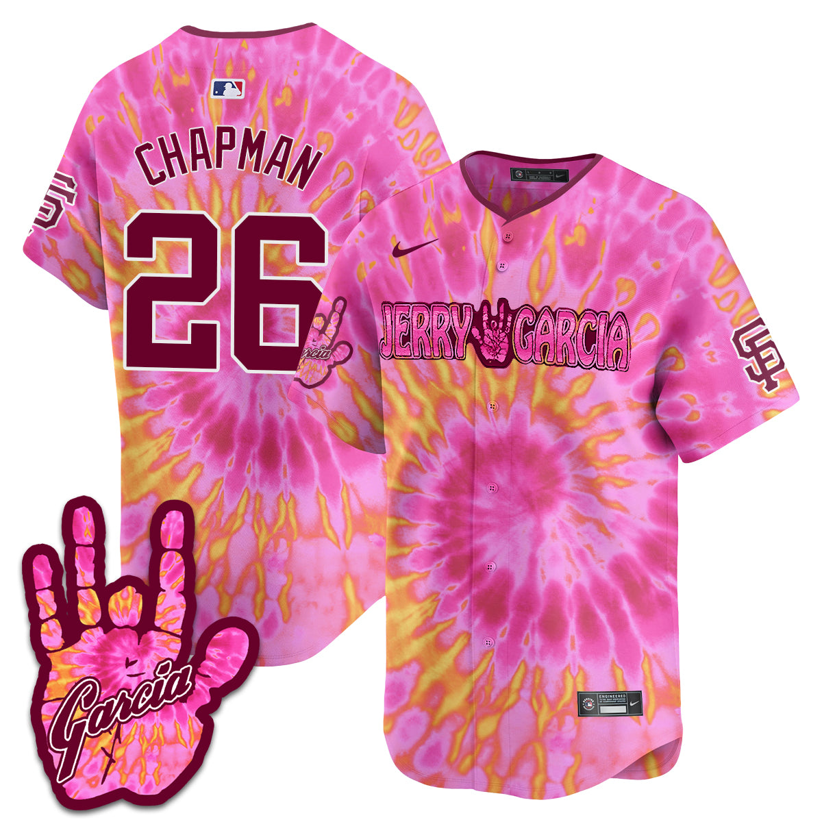 Giants Jerry Garcia 2024 Limited Jersey V1