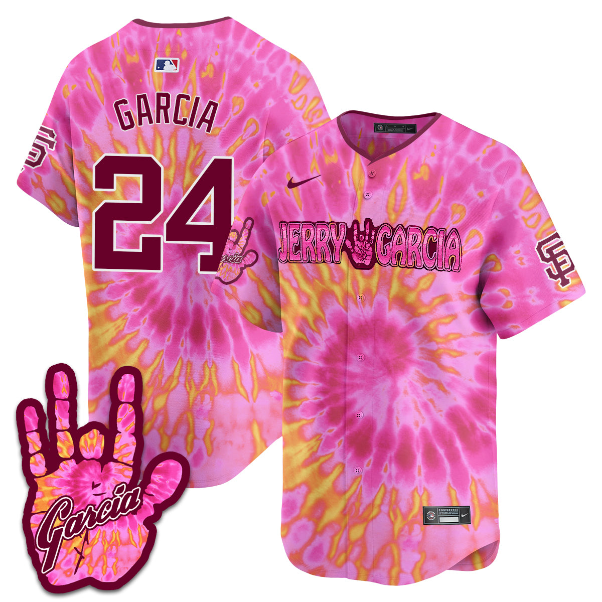 Giants Jerry Garcia 2024 Limited Jersey V1