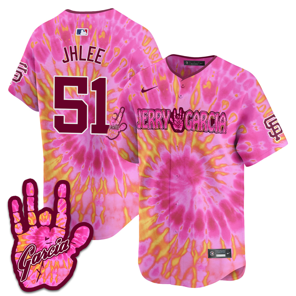 Giants Jerry Garcia 2024 Limited Jersey V1