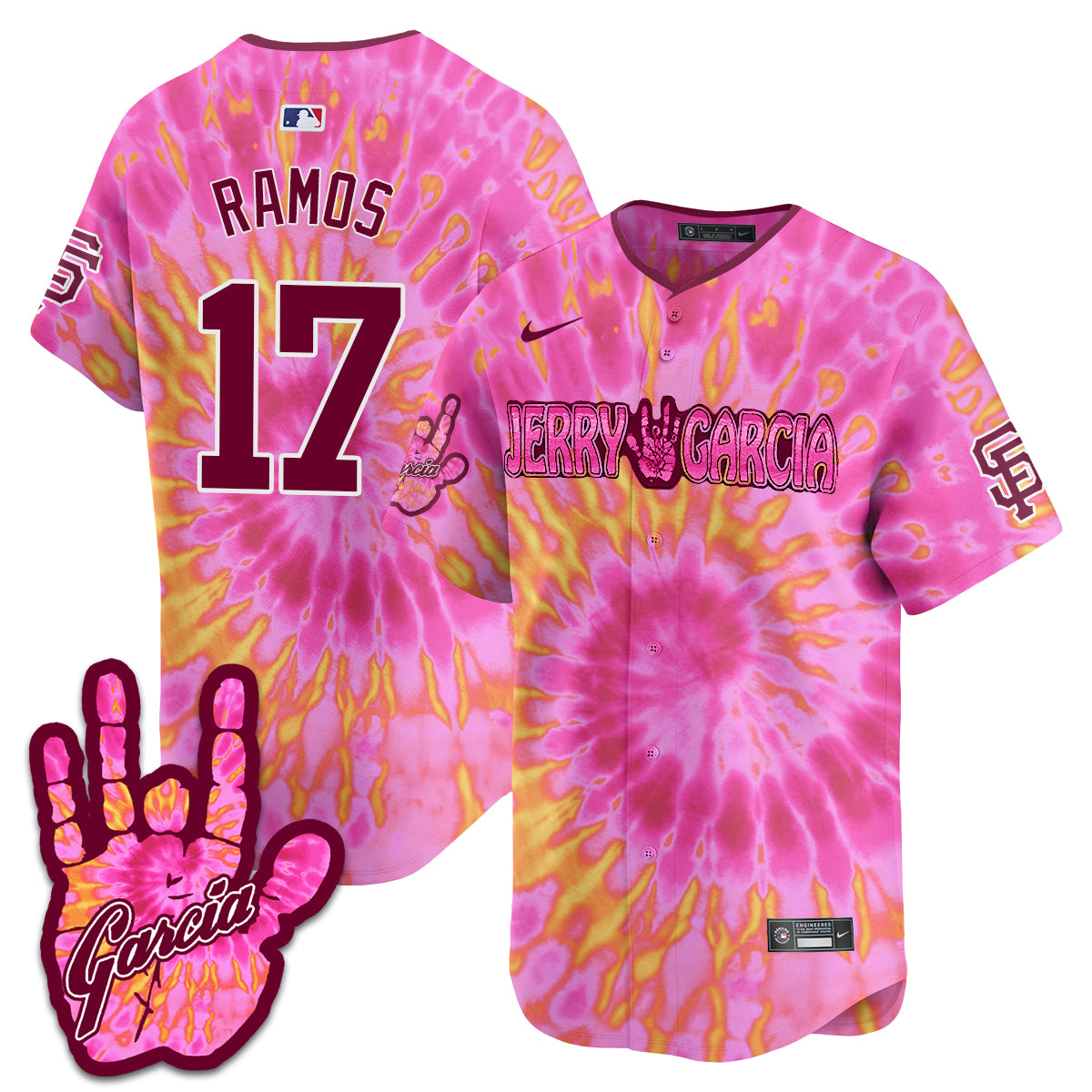 Giants Jerry Garcia 2024 Limited Jersey V1