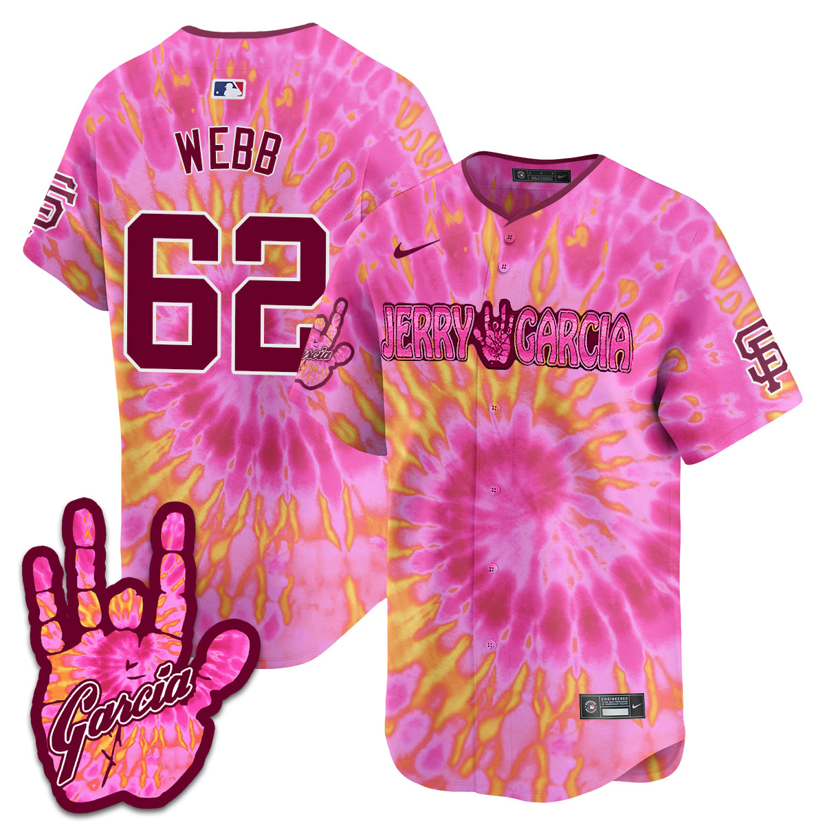 Giants Jerry Garcia 2024 Limited Jersey V1