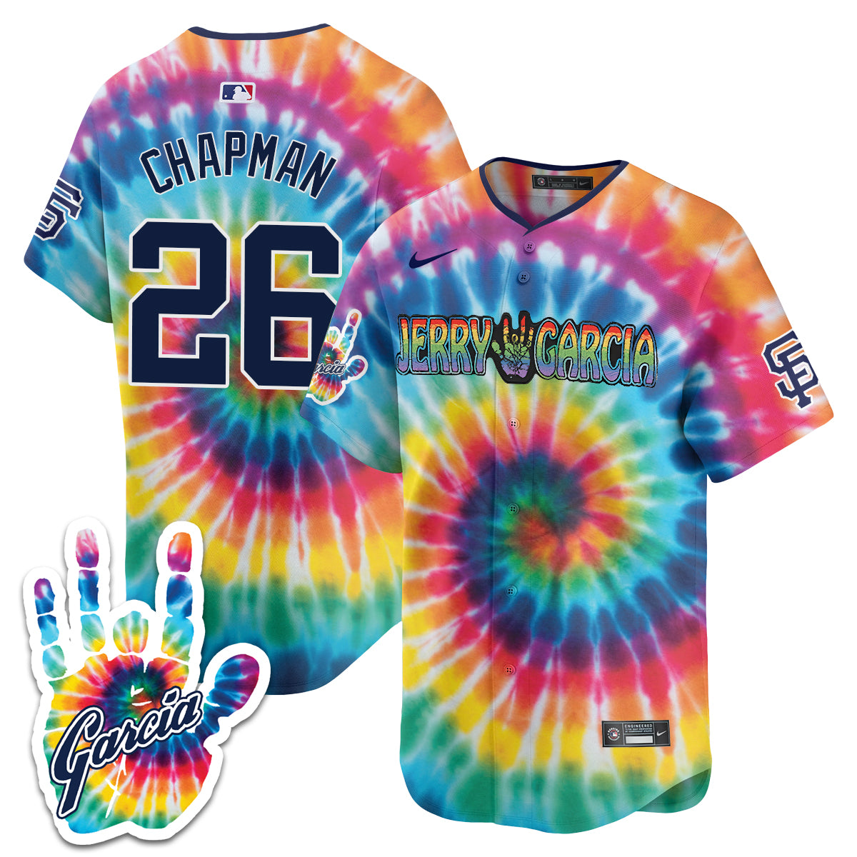 Giants Jerry Garcia 2024 Limited Jersey V1