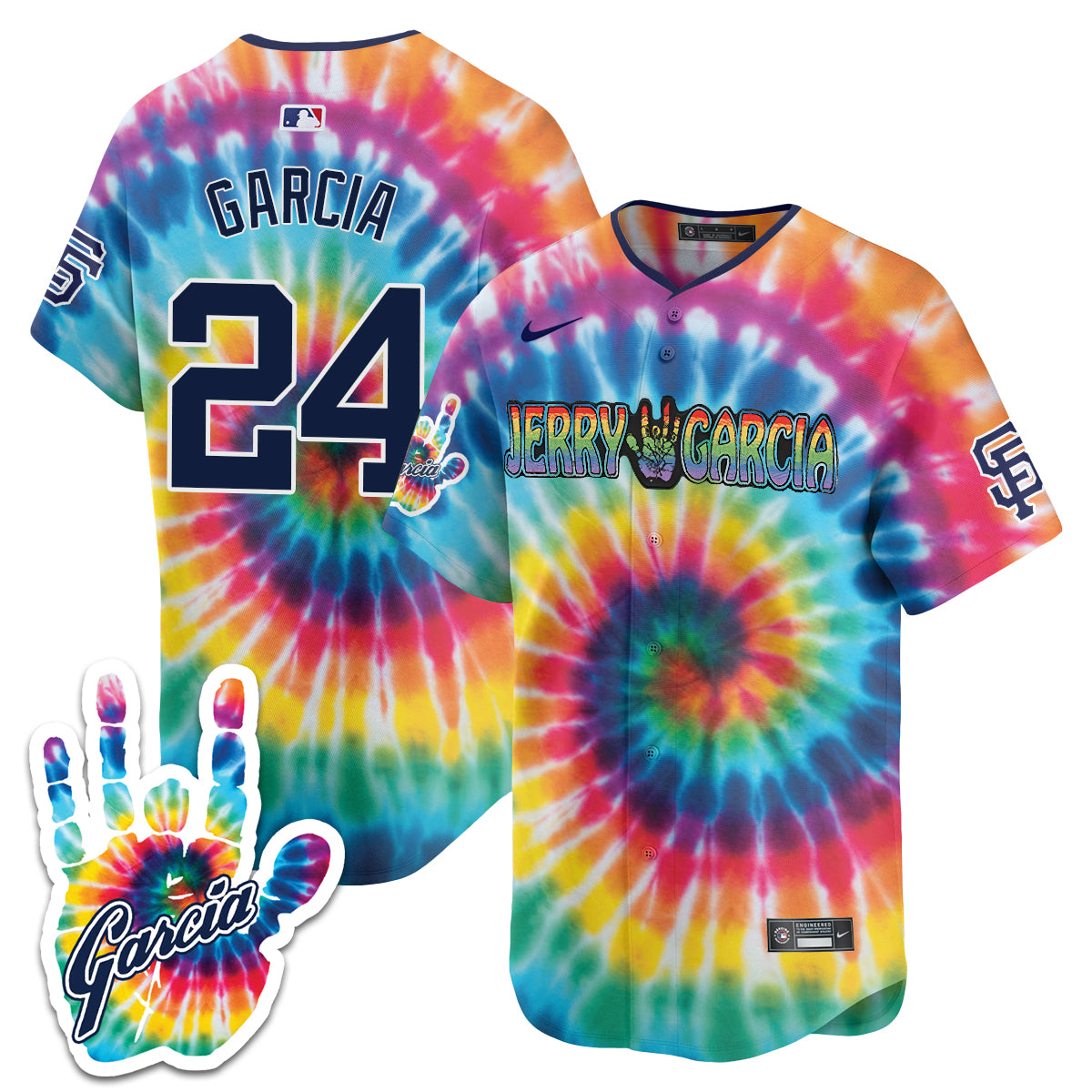 Giants Jerry Garcia 2024 Limited Jersey V1
