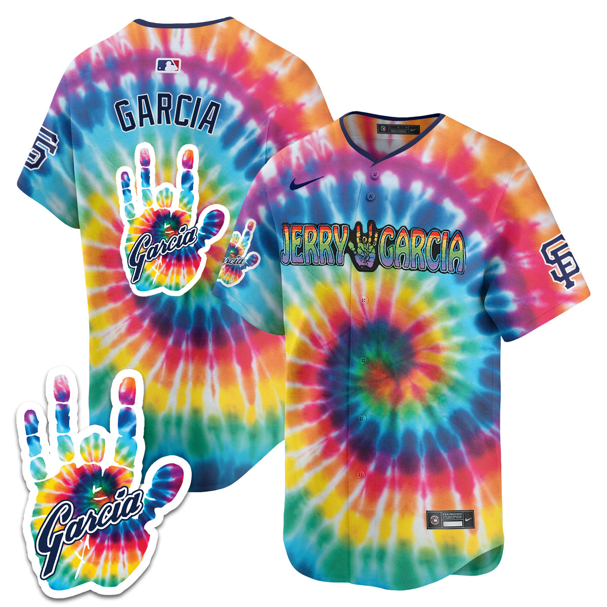 Giants Jerry Garcia 2024 Limited Jersey V1