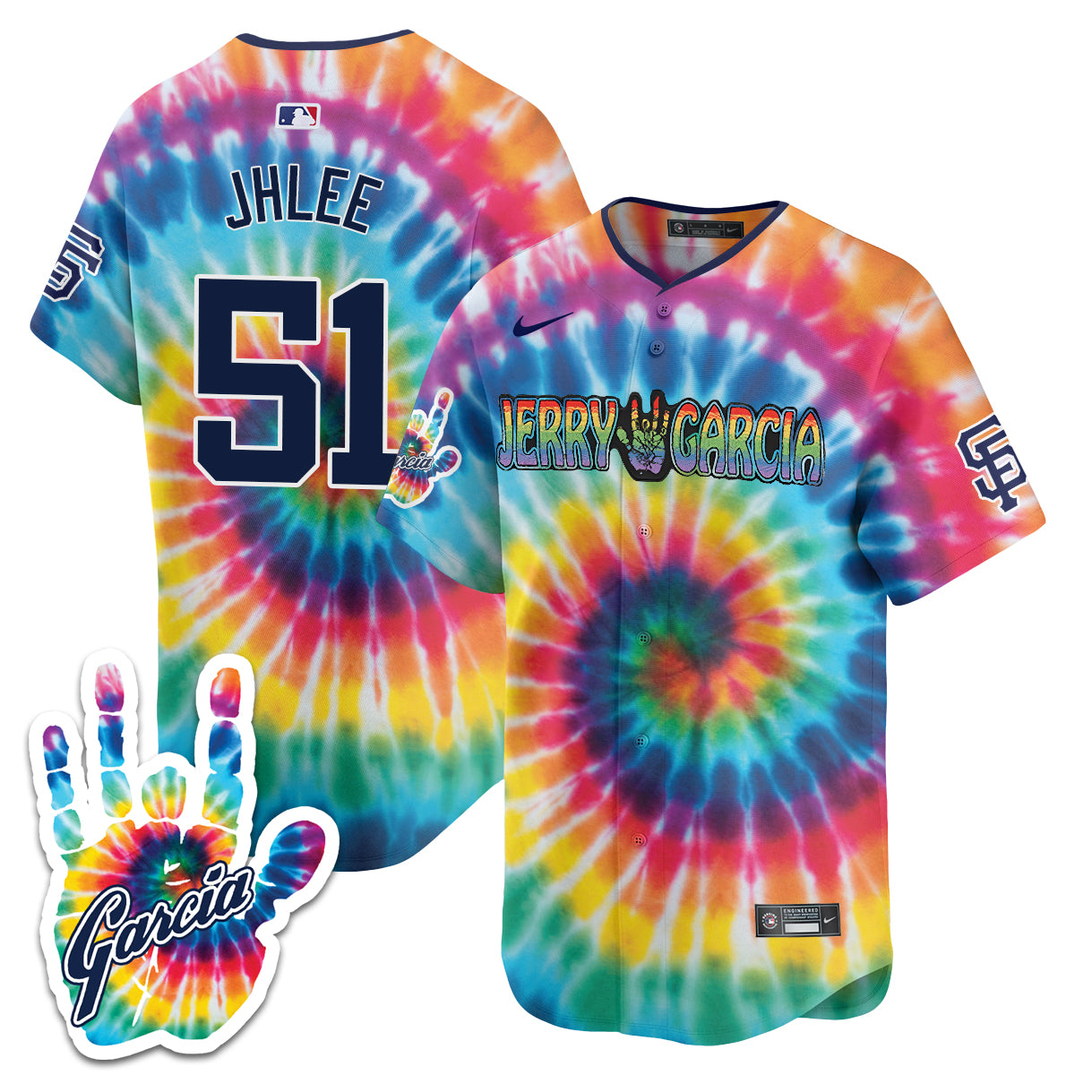 Giants Jerry Garcia 2024 Limited Jersey V1