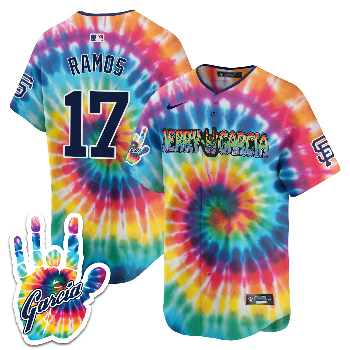 Giants Jerry Garcia 2024 Limited Jersey V1