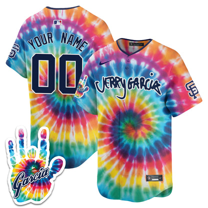 Custom Giants Jerry Garcia 2024 Limited Jersey