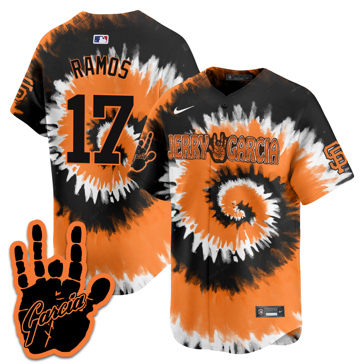 Giants Jerry Garcia 2024 Limited Jersey V1