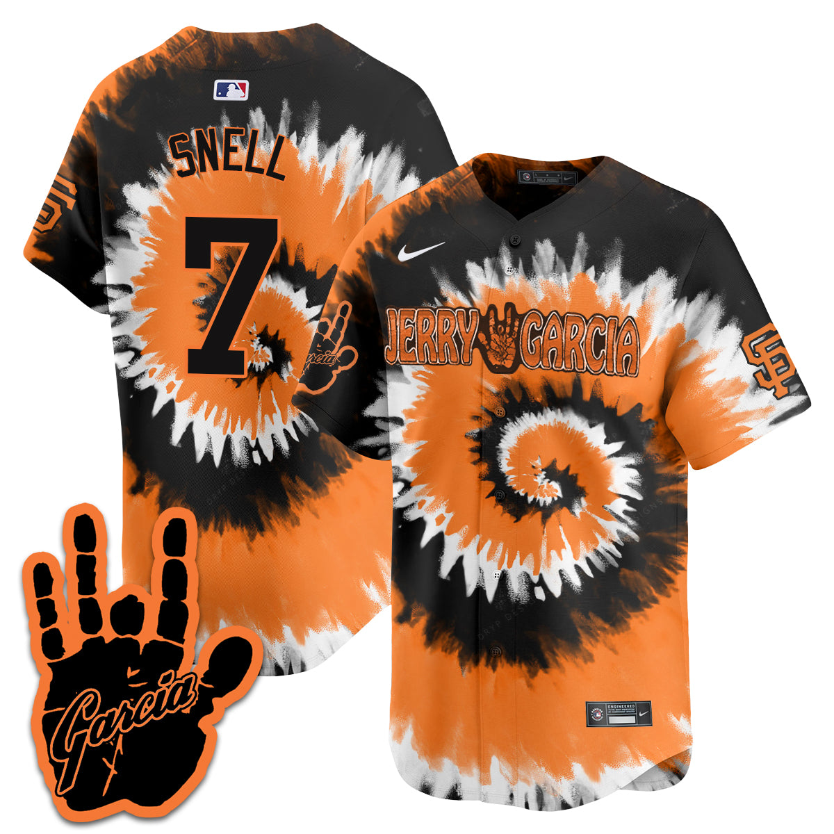 Giants Jerry Garcia 2024 Limited Jersey V1