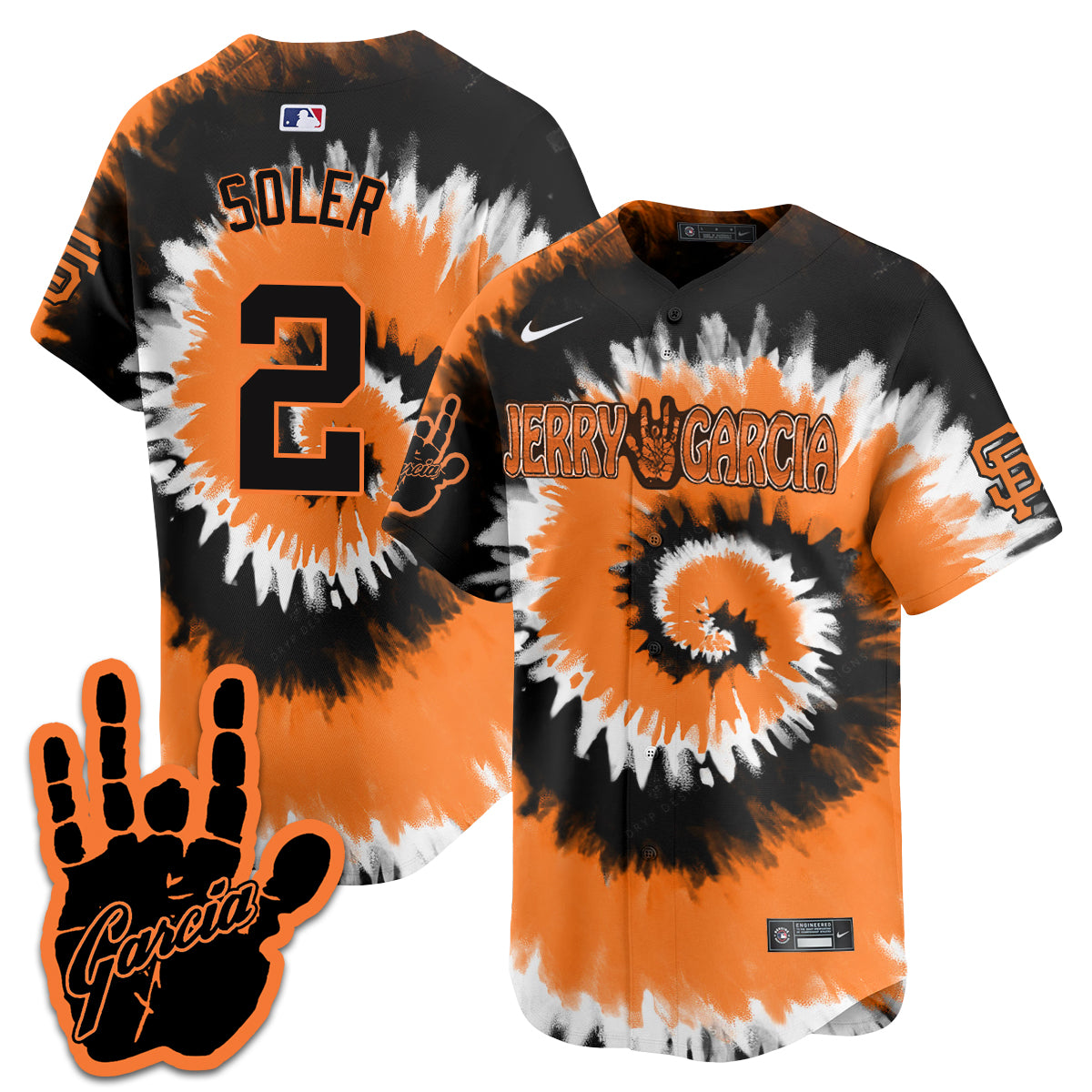 Giants Jerry Garcia 2024 Limited Jersey V1