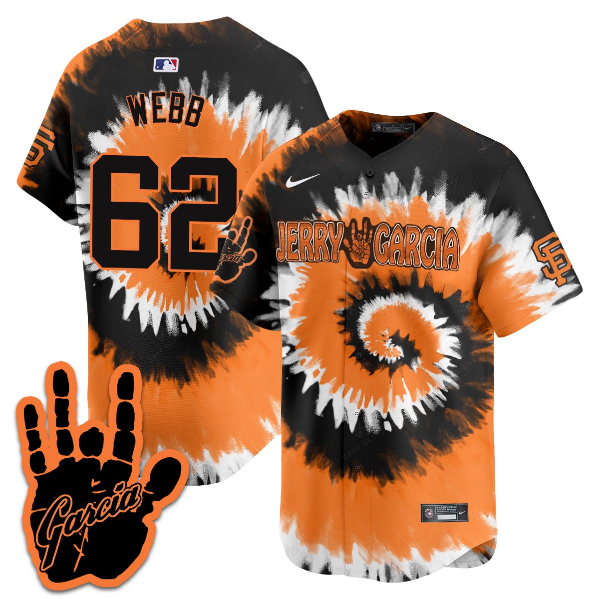 Giants Jerry Garcia 2024 Limited Jersey V1