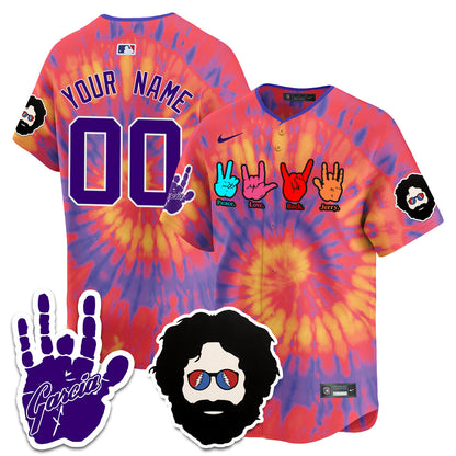 Custom Name - Jerry Garcia Tribute Night Limited Jersey