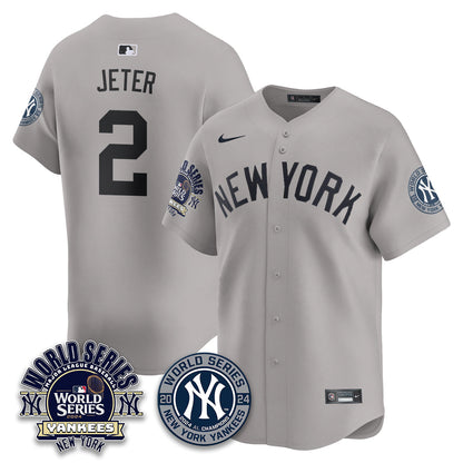 New York Yankees World Series 2024 Jersey - All Stitched