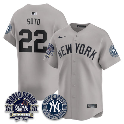 New York Yankees World Series 2024 Jersey - All Stitched