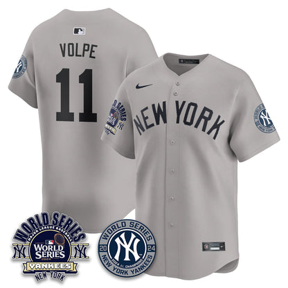 New York Yankees World Series 2024 Jersey - All Stitched