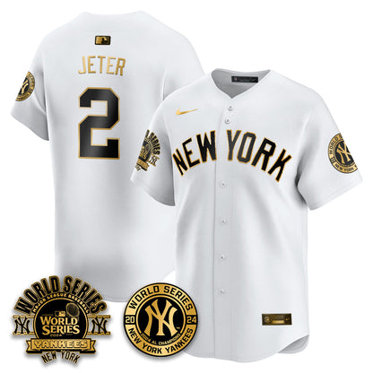 New York Yankees World Series 2024 Jersey - All Stitched