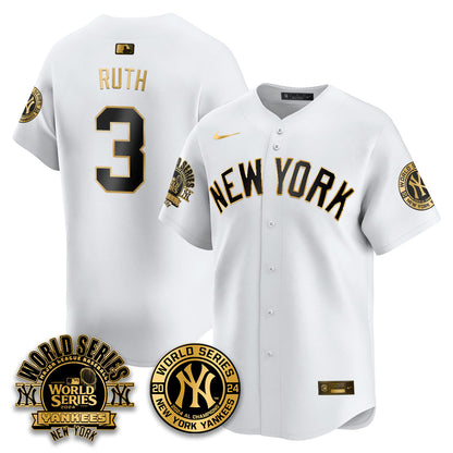 New York Yankees World Series 2024 Jersey - All Stitched