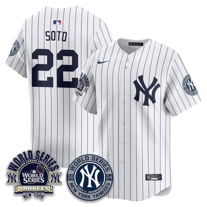 New York Yankees World Series 2024 Jersey - All Stitched