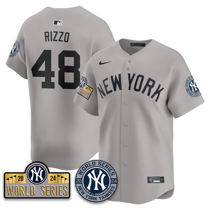 New York Yankees World Series 2024 Jersey - All Stitched