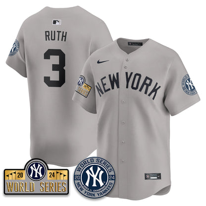 New York Yankees World Series 2024 Jersey - All Stitched