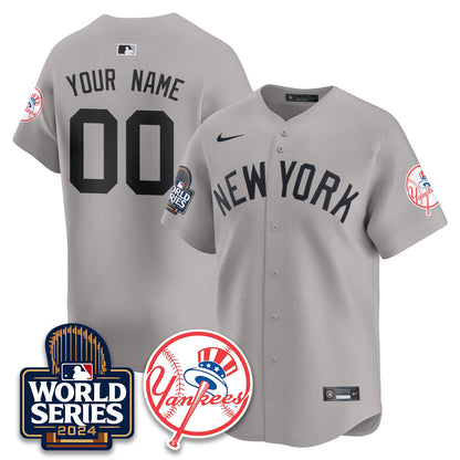 New York Yankees World Series 2024 Custom Jersey - All Stitched