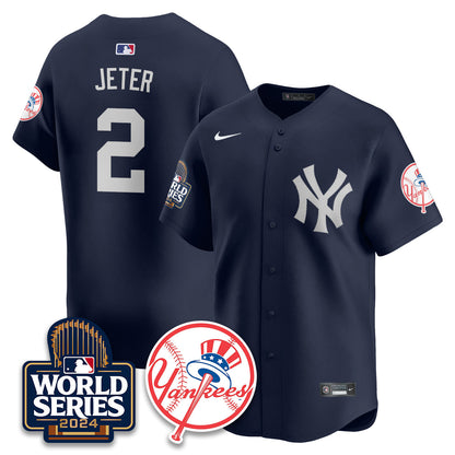 New York Yankees World Series 2024 Jersey - All Stitched