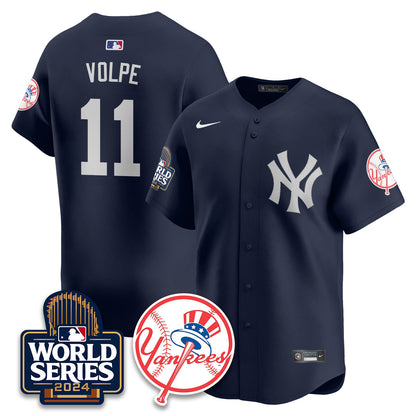 New York Yankees World Series 2024 Jersey - All Stitched