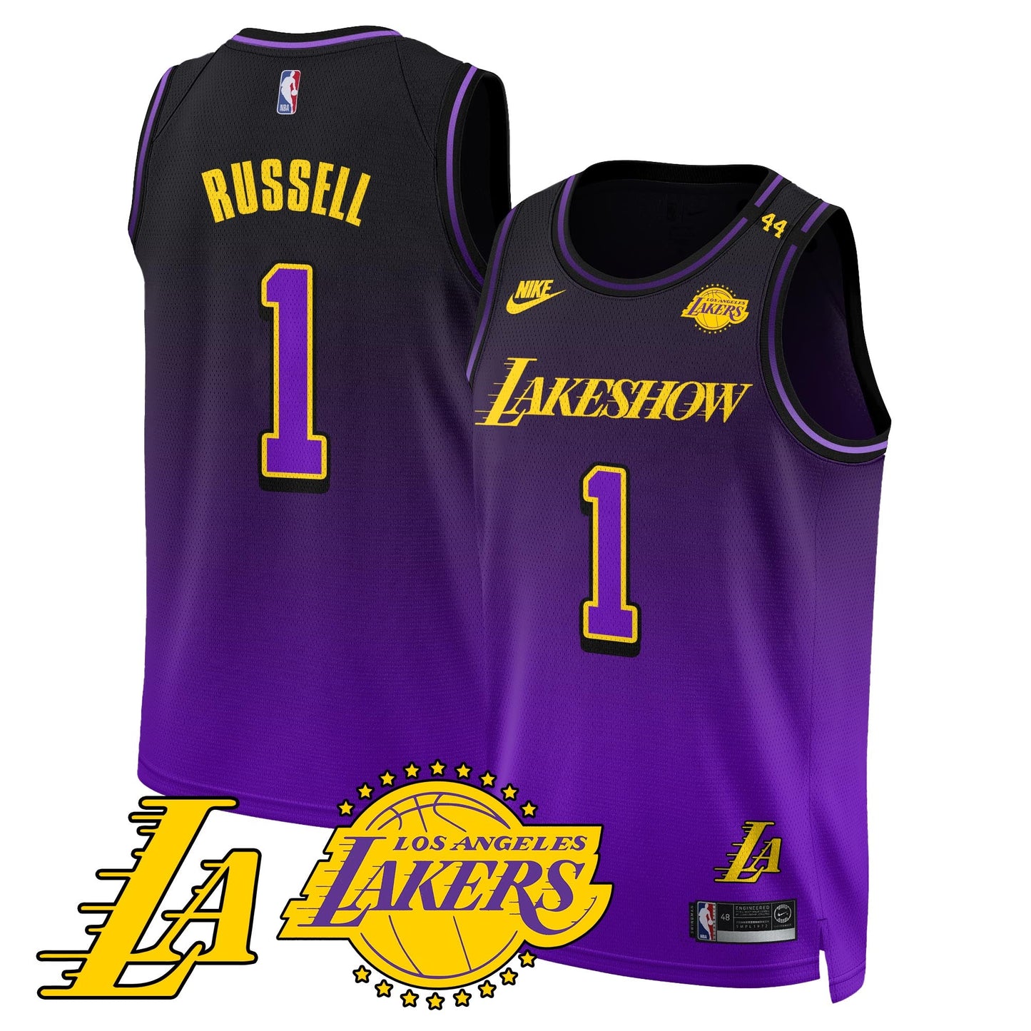 Los Angeles Lakers City Edition Jersey - All Stitched - The California Destiny