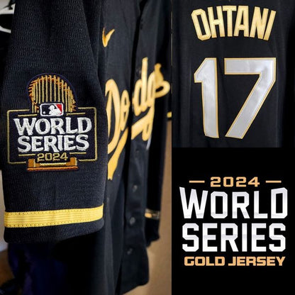 Los Angeles Dodgers World Series NL Champions Jersey - All Stitched