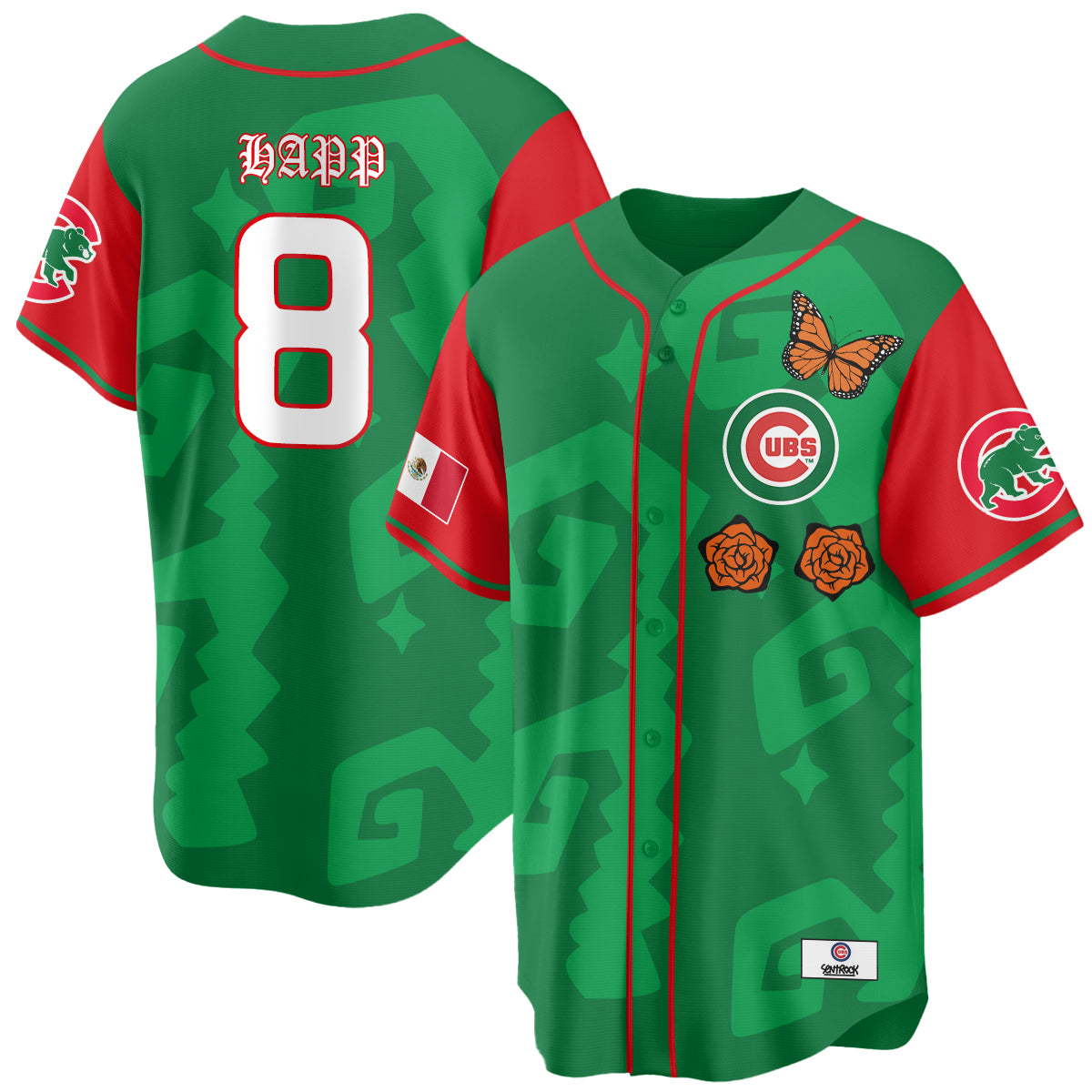 Chicago Cubs "Xicago" Mexican Heritage Jersey - All Stitched