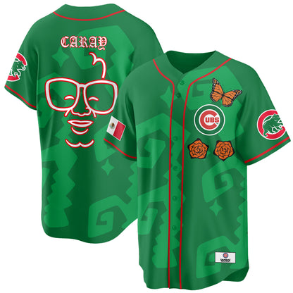 Chicago Cubs "Xicago" Mexican Heritage Jersey - All Stitched