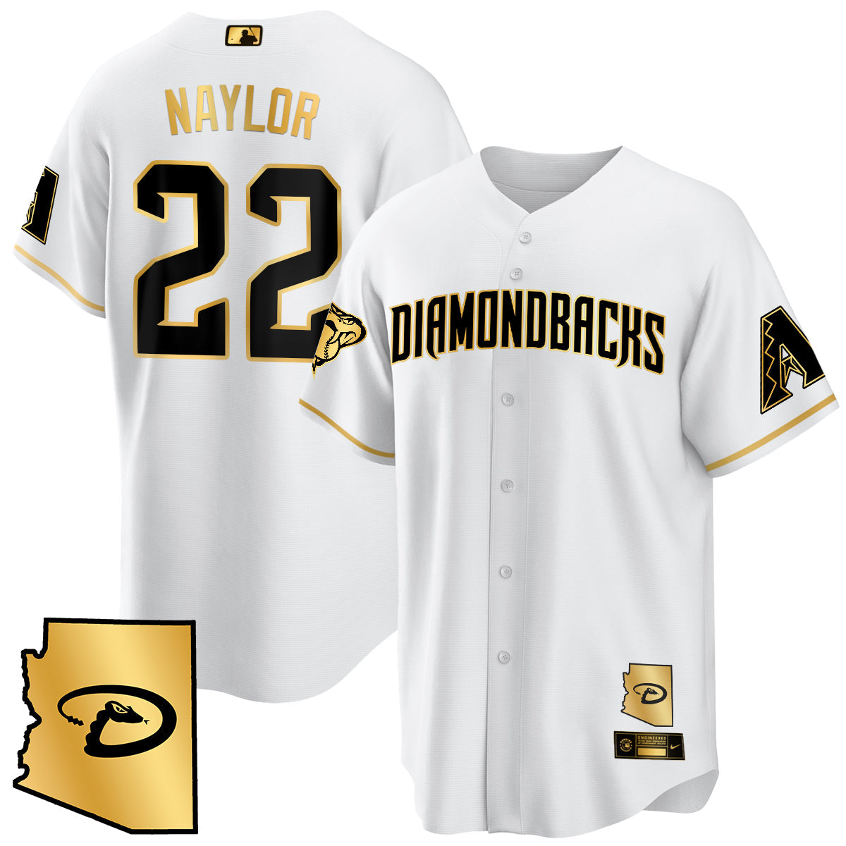 Arizona Diamondbacks Black Alternate Limited Jersey - All Stitched