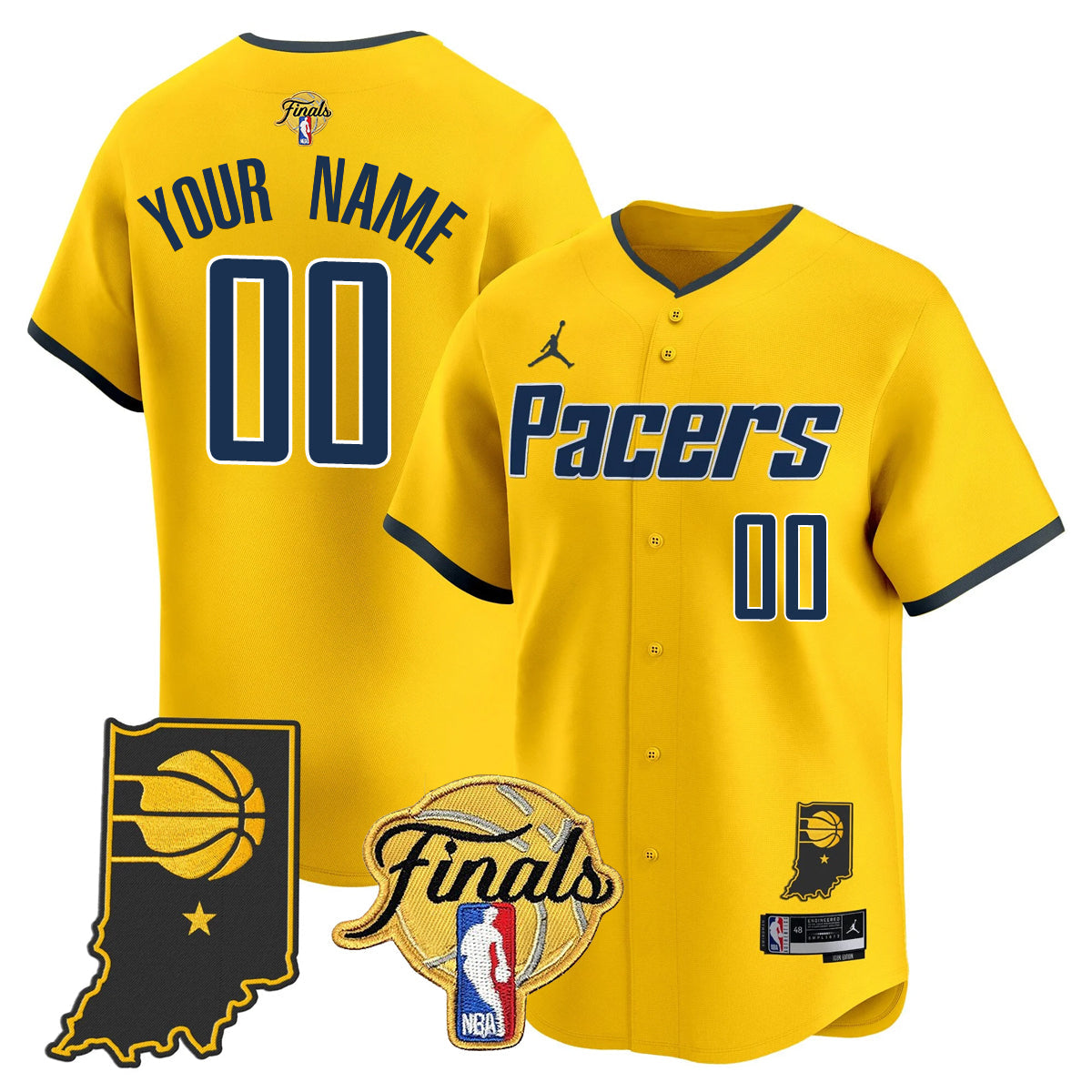 IND 2025 Finals Vapor Baseball Custom Jersey N3 - All Stitched