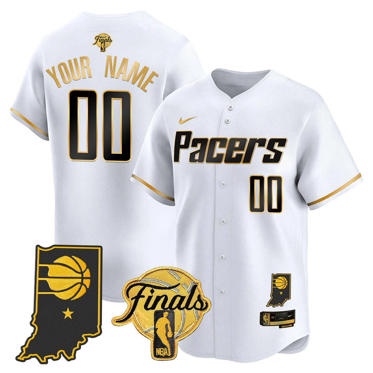 IND 2025 Finals Vapor Baseball Custom Jersey N3 - All Stitched