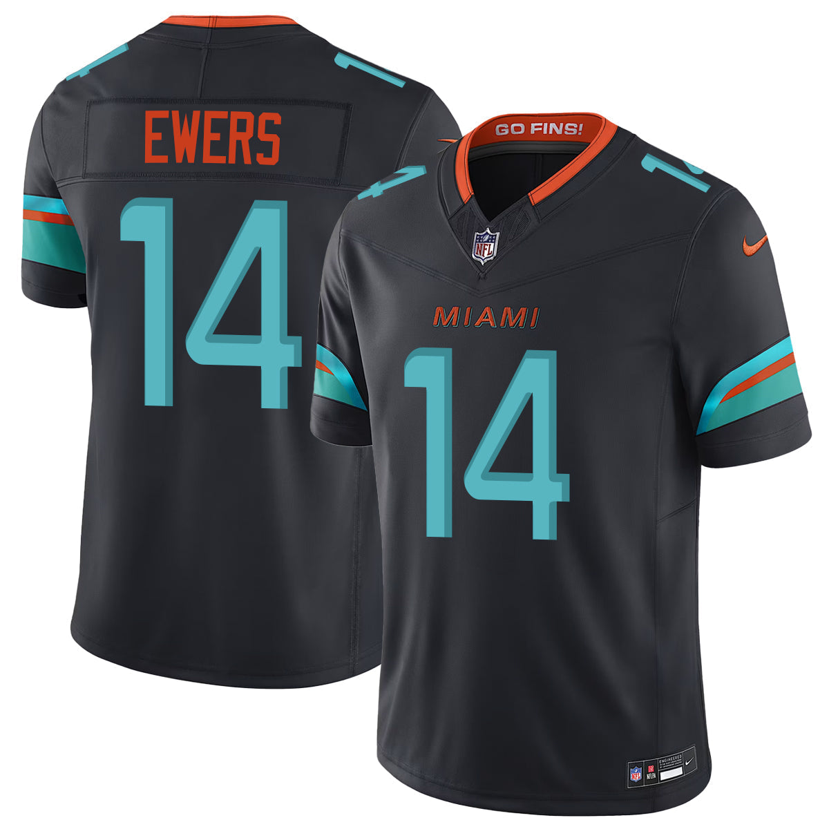 MIA Vapor F.U.S.E. Limited Rivalry Series Jersey - All Stitched