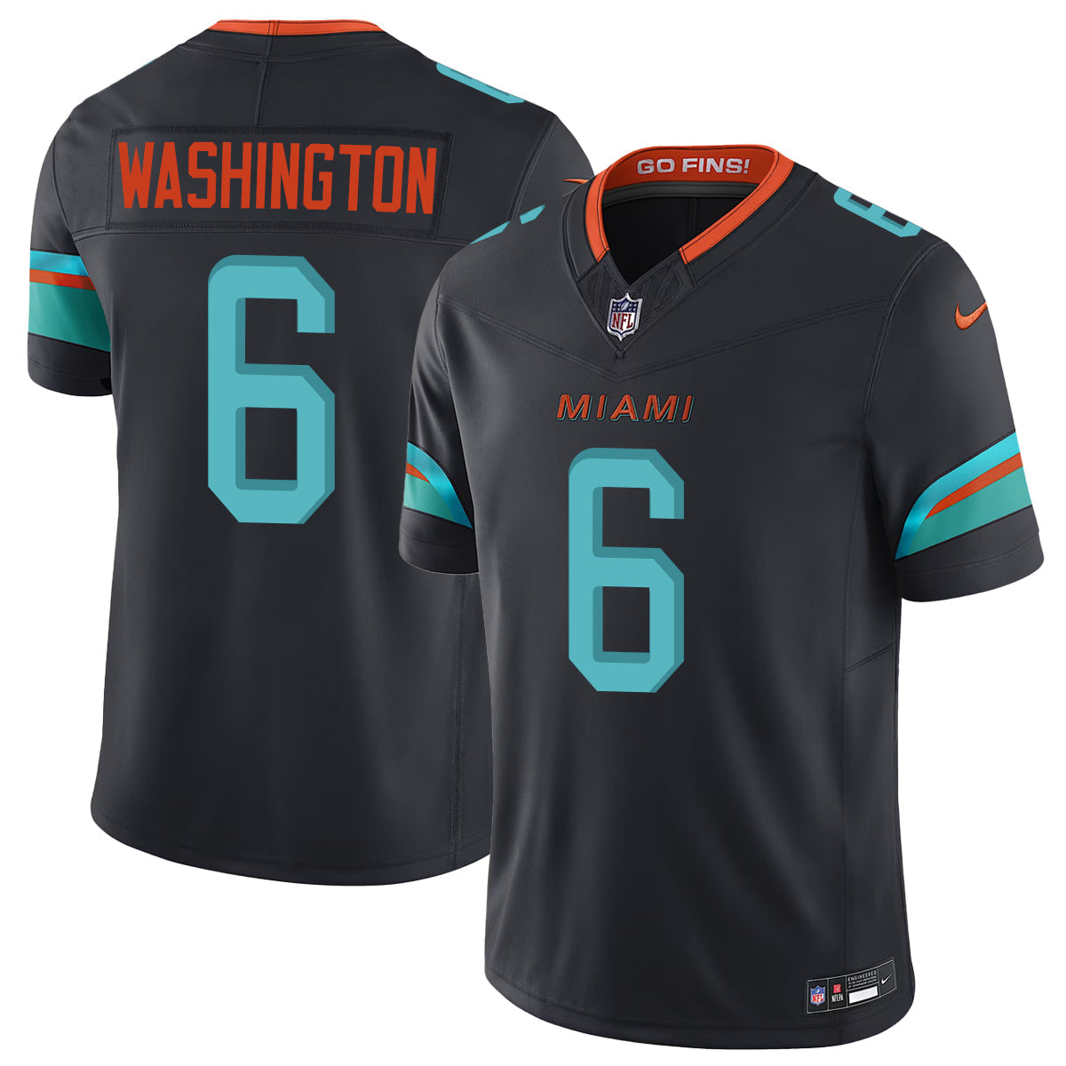 MIA Vapor F.U.S.E. Limited Rivalry Series Jersey - All Stitched