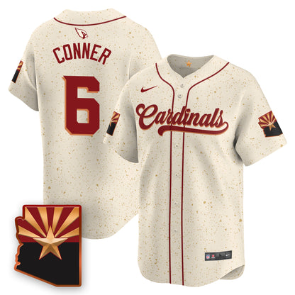 Arizona Cardinals Rivalry Series Baseball Jersey - All Stitched